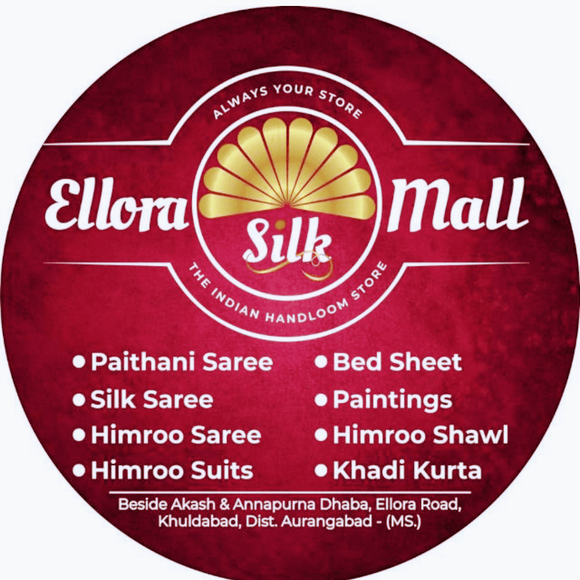 ELLORA SILK MALL (PAITHANI SAREES , HIMROO SAREES & SILK SAREES) business photograph