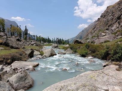 Mountain hikers business photograph