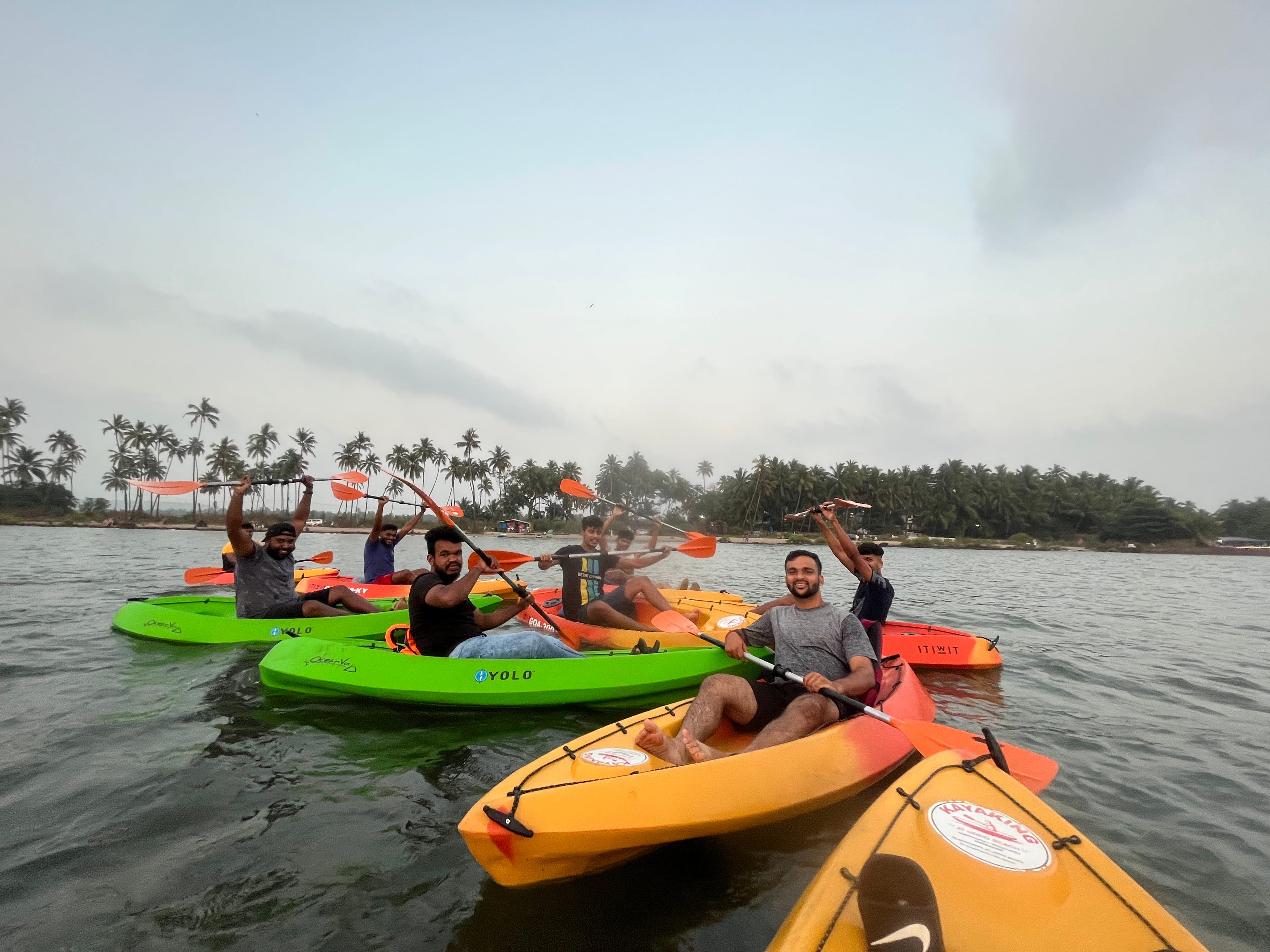 Kayaking At Uddo Beach business photograph
