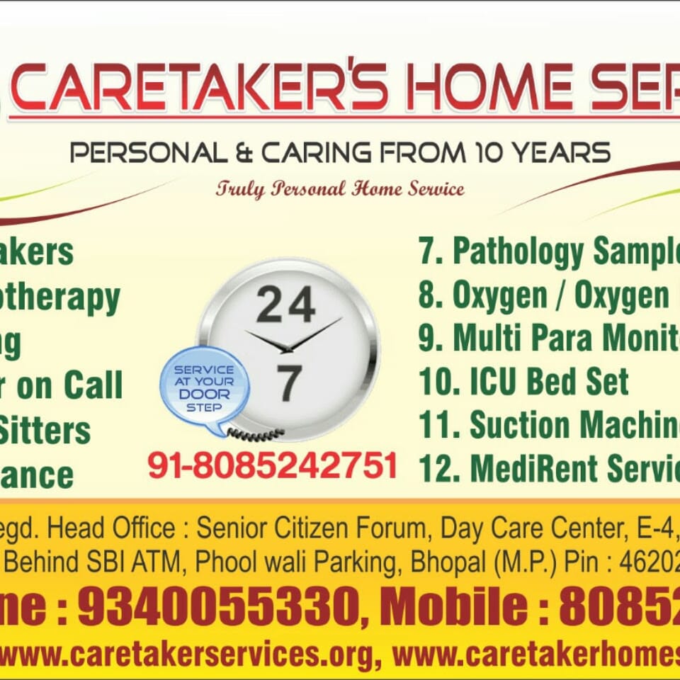 Caretakers home services business photograph