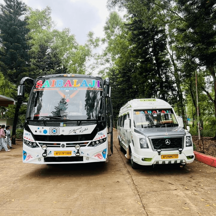 Sri saibalaji travels@vizag |tempo travels| bus rentals| mini bus| business photograph