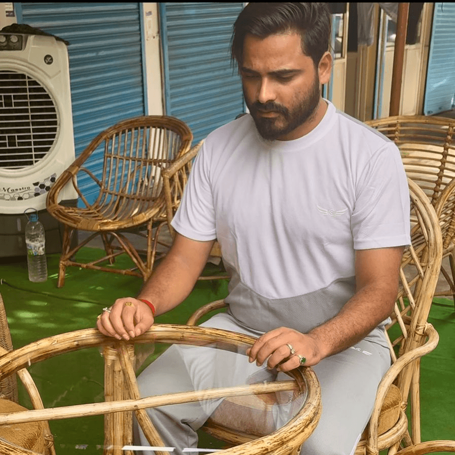 Cane furniture,baskets and handicrafts (dream of royals) business photograph