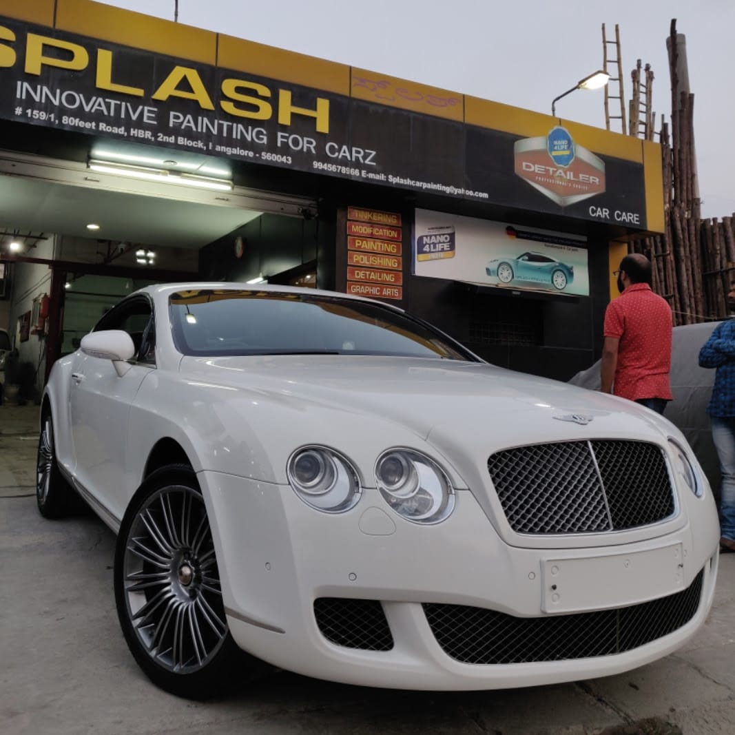 Splash Innovative Painting for Carz business photograph