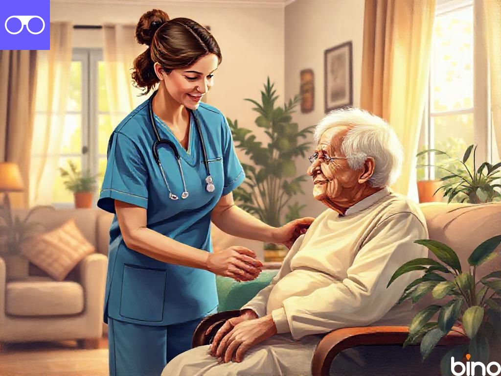 Qualified Nurse Caretaker for Home Healthcare Services in Bajrakote, Puri, Odisha