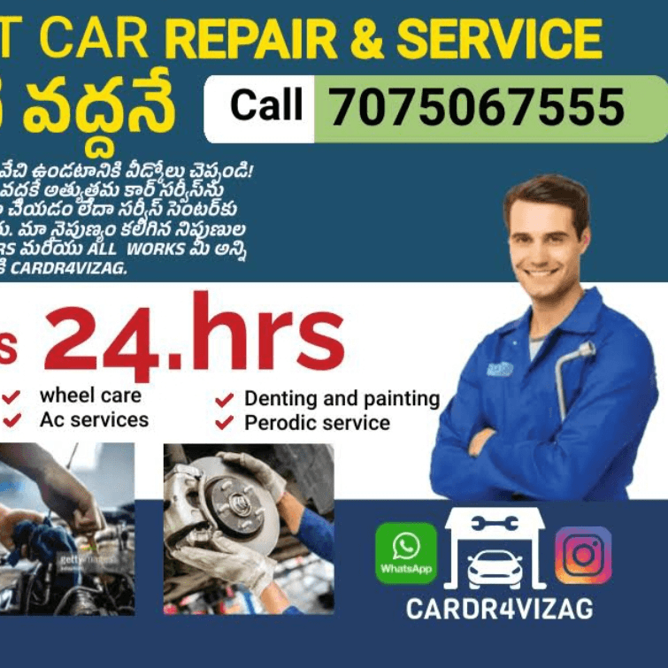 CAR Dr4vizag Car service and repair at Doorstep business photograph