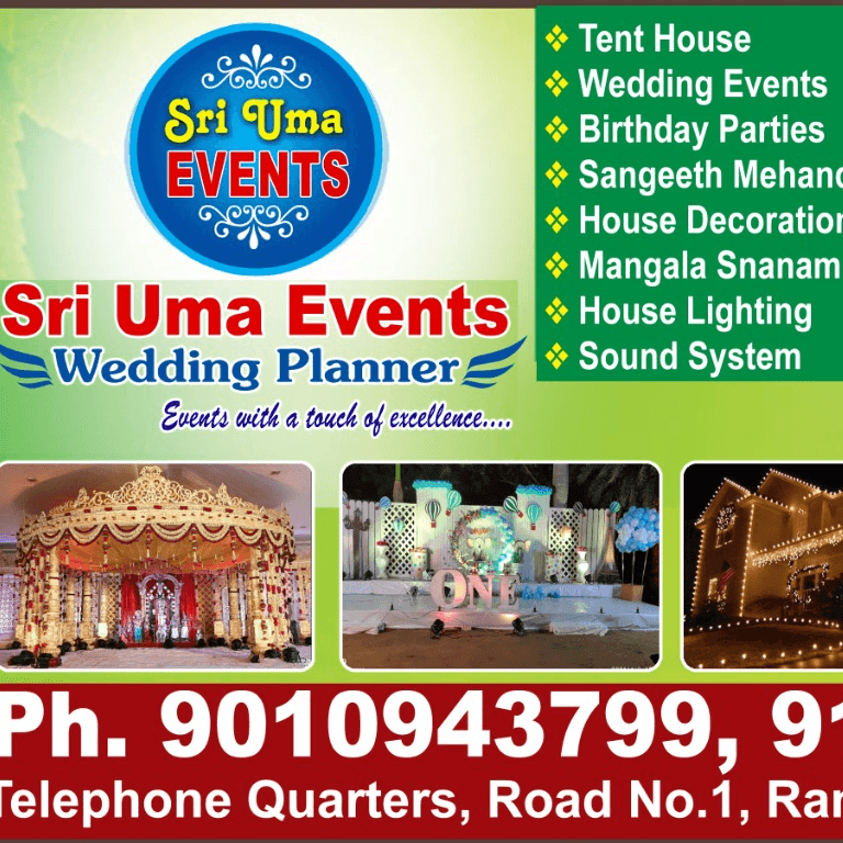 SRI UMA EVENTS & WEDDING PLANNERS business photograph
