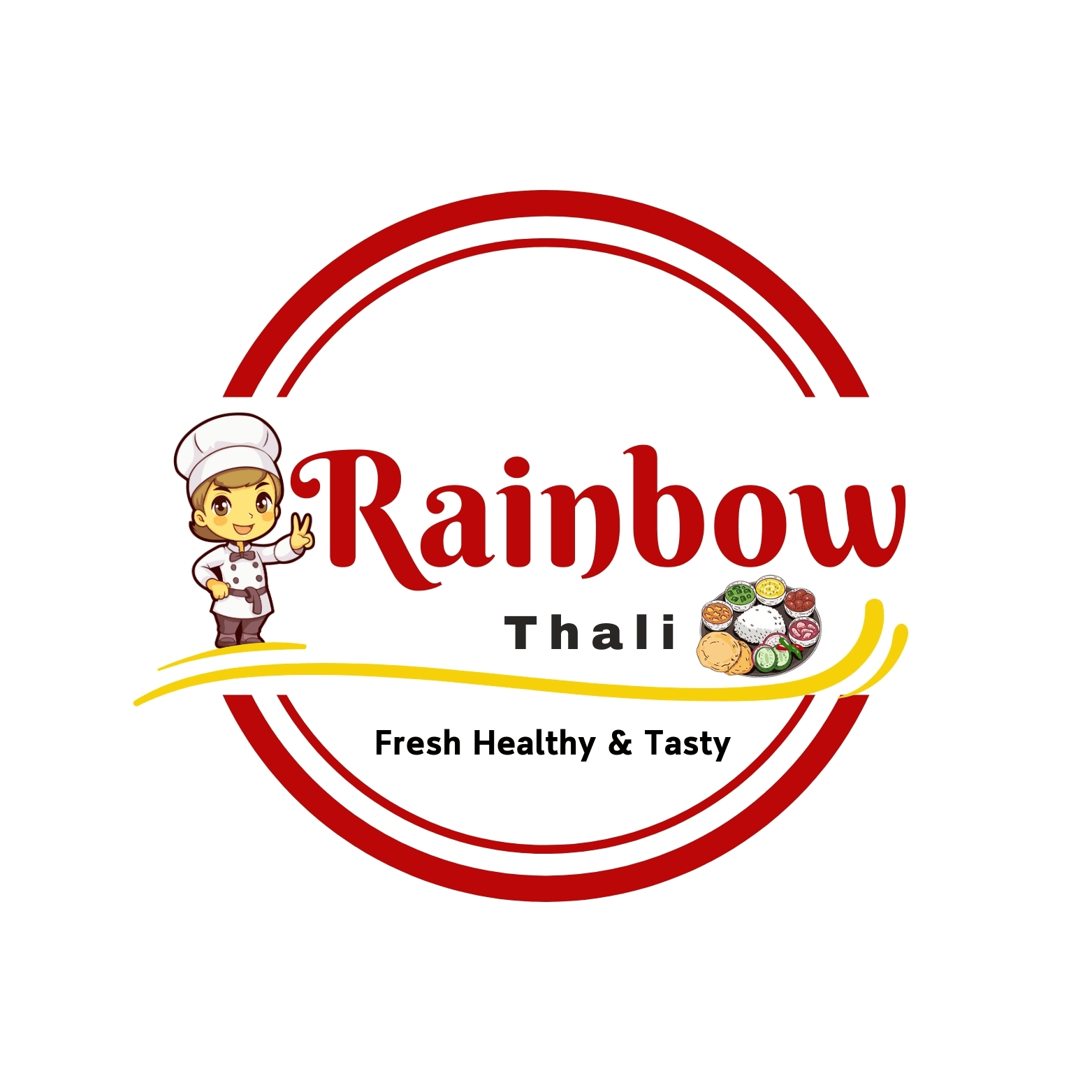 RAINBOW THALI business photograph