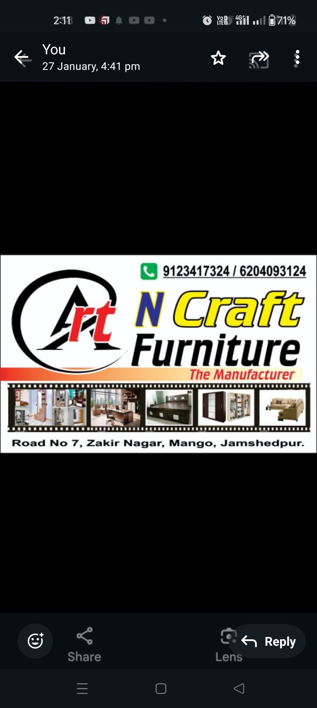 Art N Craft Furniture business photograph