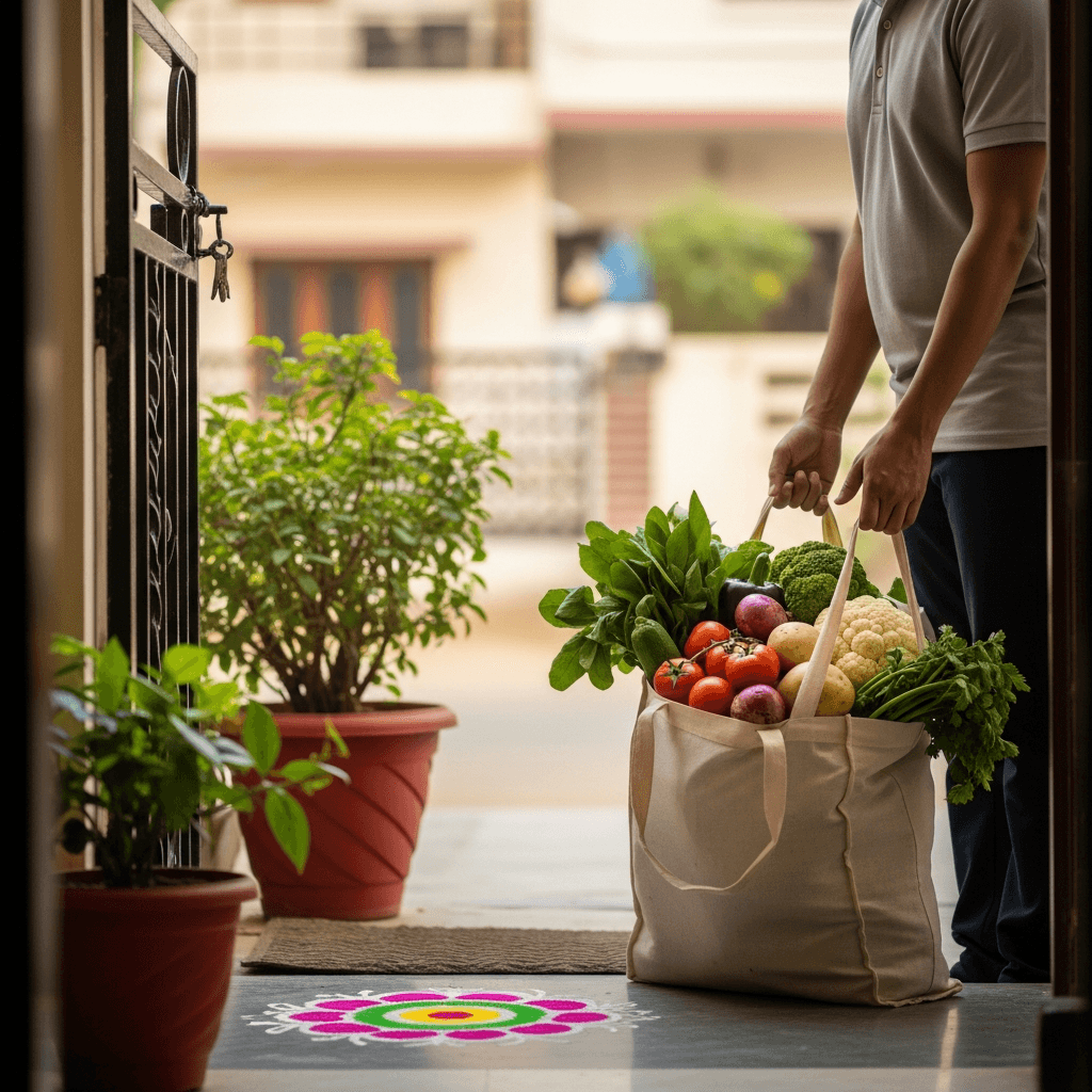 Compare Prices & Get Best Deals on Daily Sabzi Delivery in Bheem Nagar, Ghaziabad