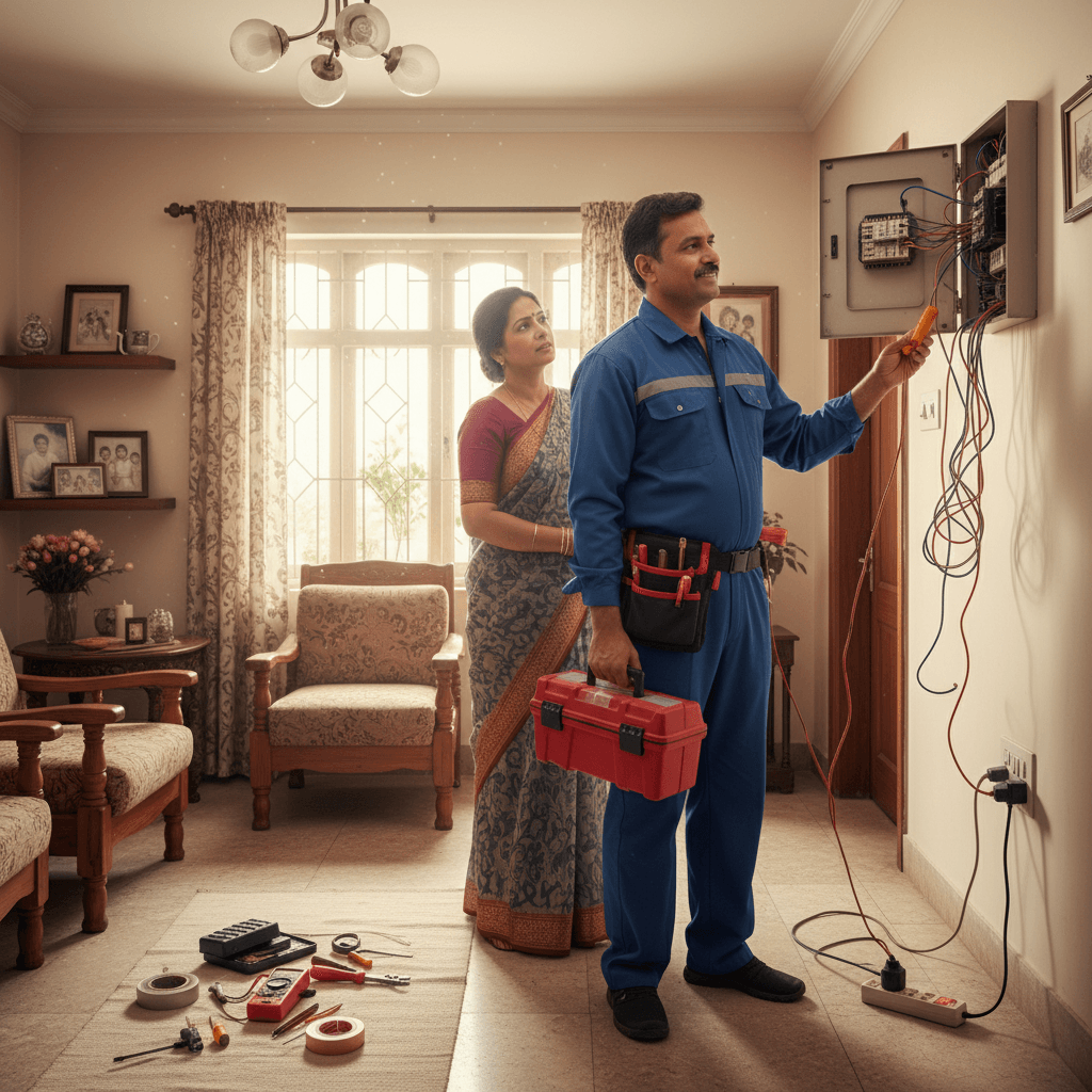 Electrician Home Visit in Hubli-Dharwad - Best Prices and Deals