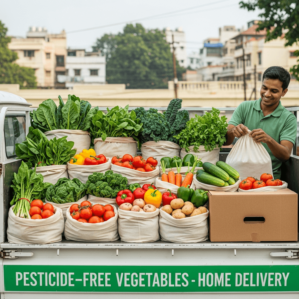 Pesticide-Free Vegetable Home Delivery in Godibandha Chak, Anugul