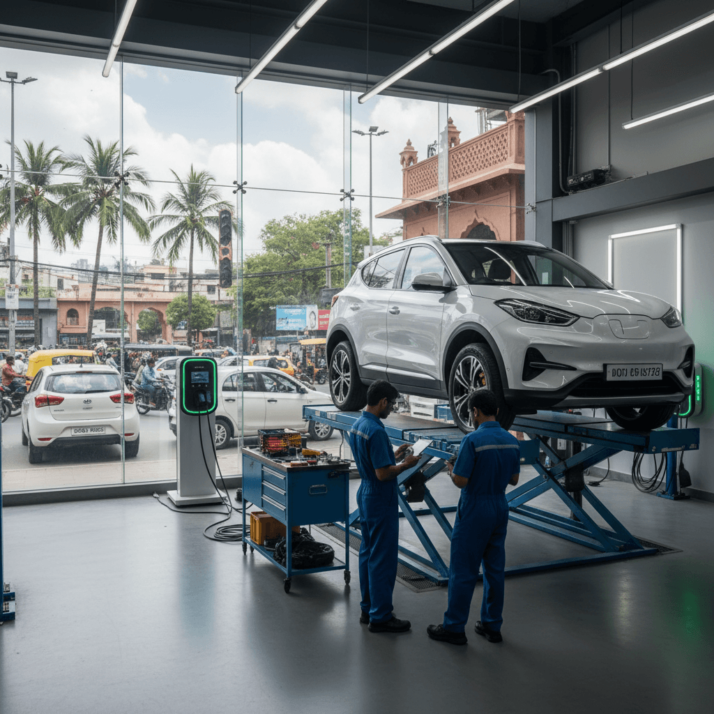Compare Prices & Get Deals on Electric Car General Service in Vadodara
