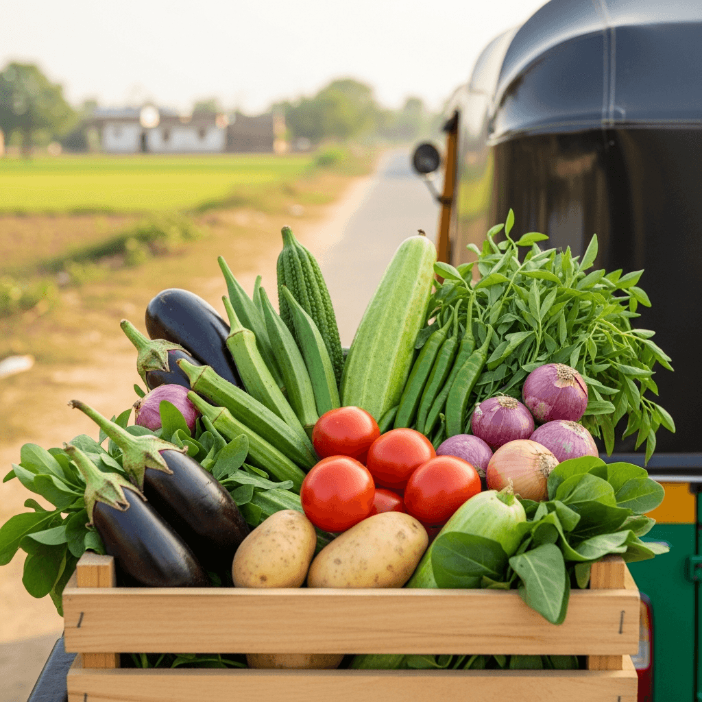 Local Farm Vegetable Box Delivery in Gaikar Road, Dombivli