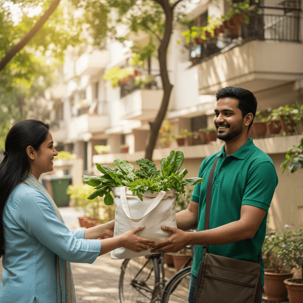 Compare Prices & Get Deals on Green Leafy Vegetables Home Delivery in Rohtak
