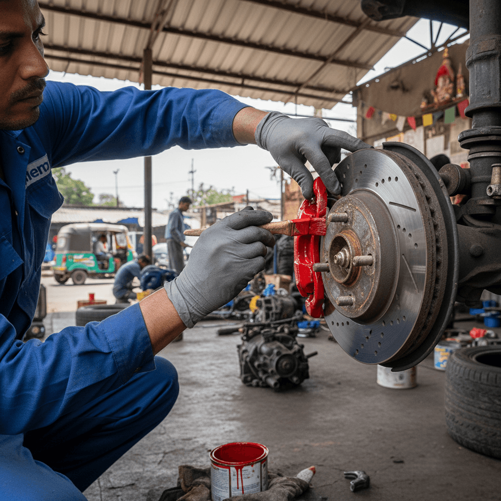 Car Brake Caliper Painting in Bengaluru - Best Prices & Deals