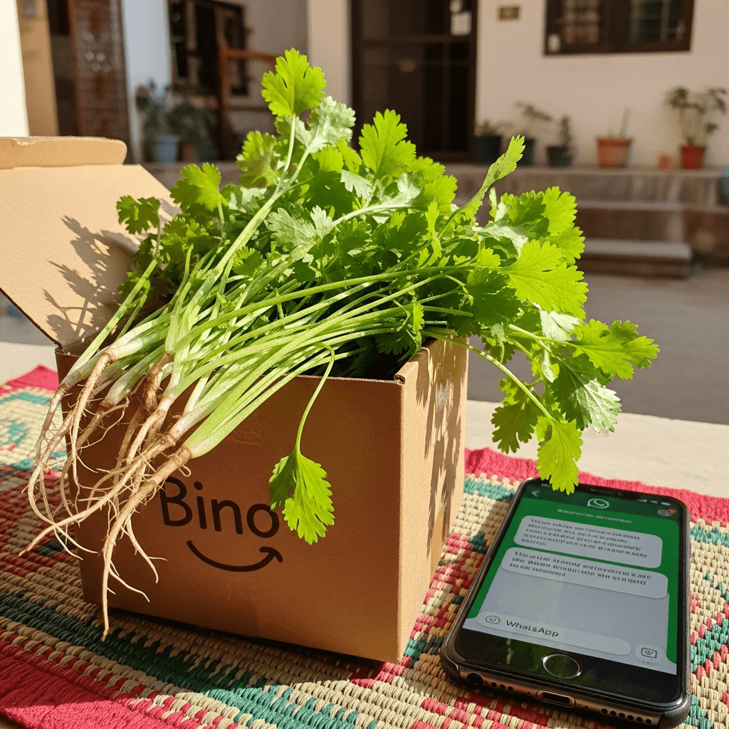 Best Deals on Fresh Coriander Dhania Home Delivery in KK Nagar, Thiruvallur District