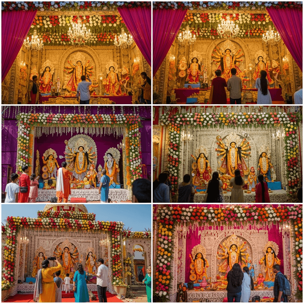 Best Durga Puja Pandal Decoration Packages in Howrah