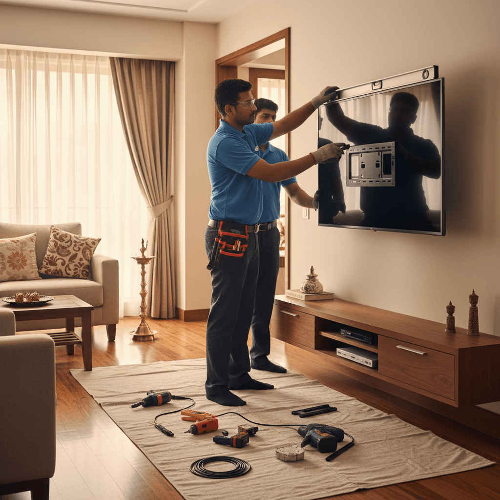 Best TV Wall Mounting Services in Warangal - Prices & Deals