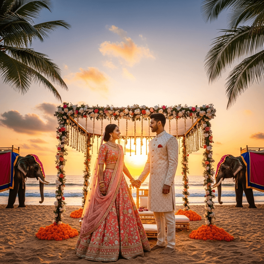 Compare Wedding Packages for Goa Destination Weddings from Durgapur