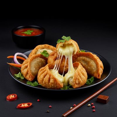 Cheese Fried Momos