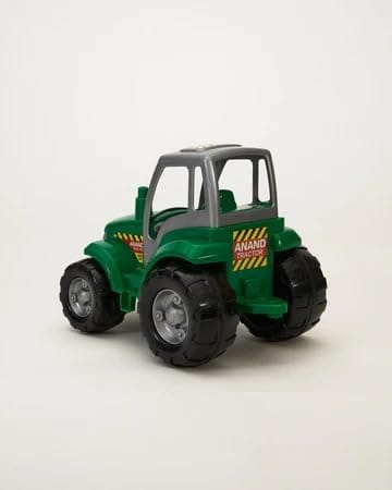Durable Green Toy Tractor for Kids | Realistic Farm Play Vehicle for Children Friction Powered view 2