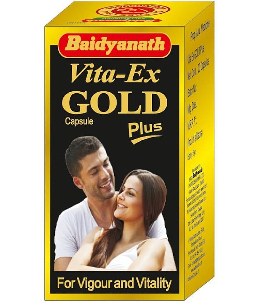 Baidyanath vita ex gold plus Capsule 20 mg