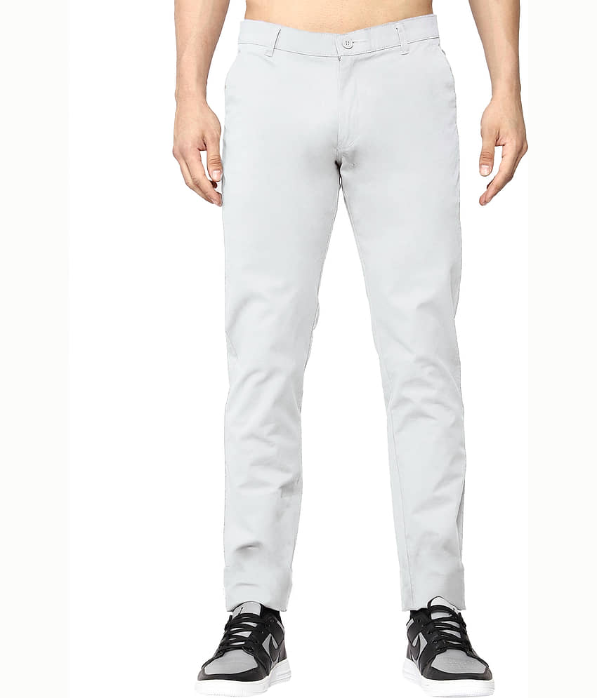 JB JUST BLACK White Regular Chinos ( Pack of 1 )
