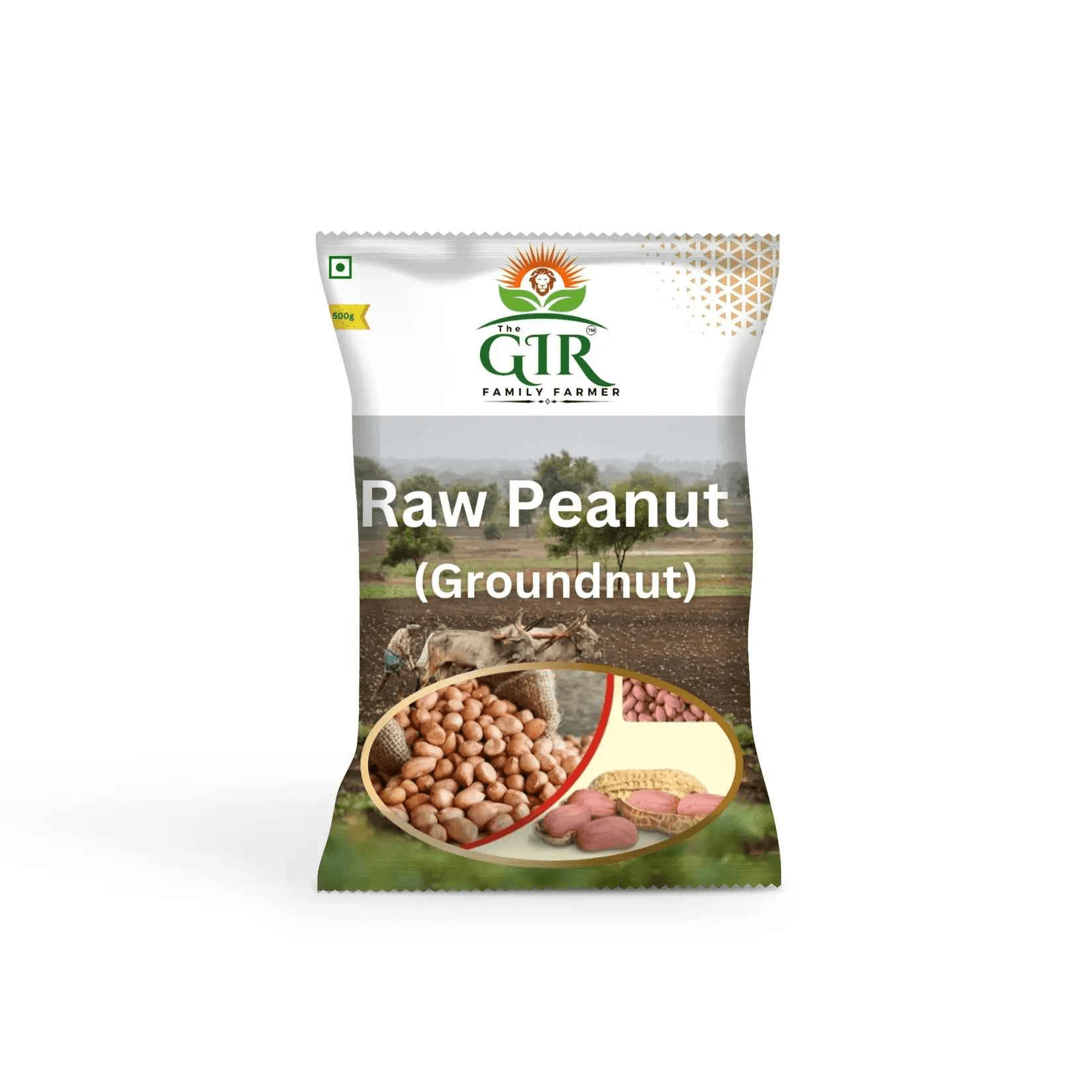 Raw Peanuts - Certified Organic & Pure