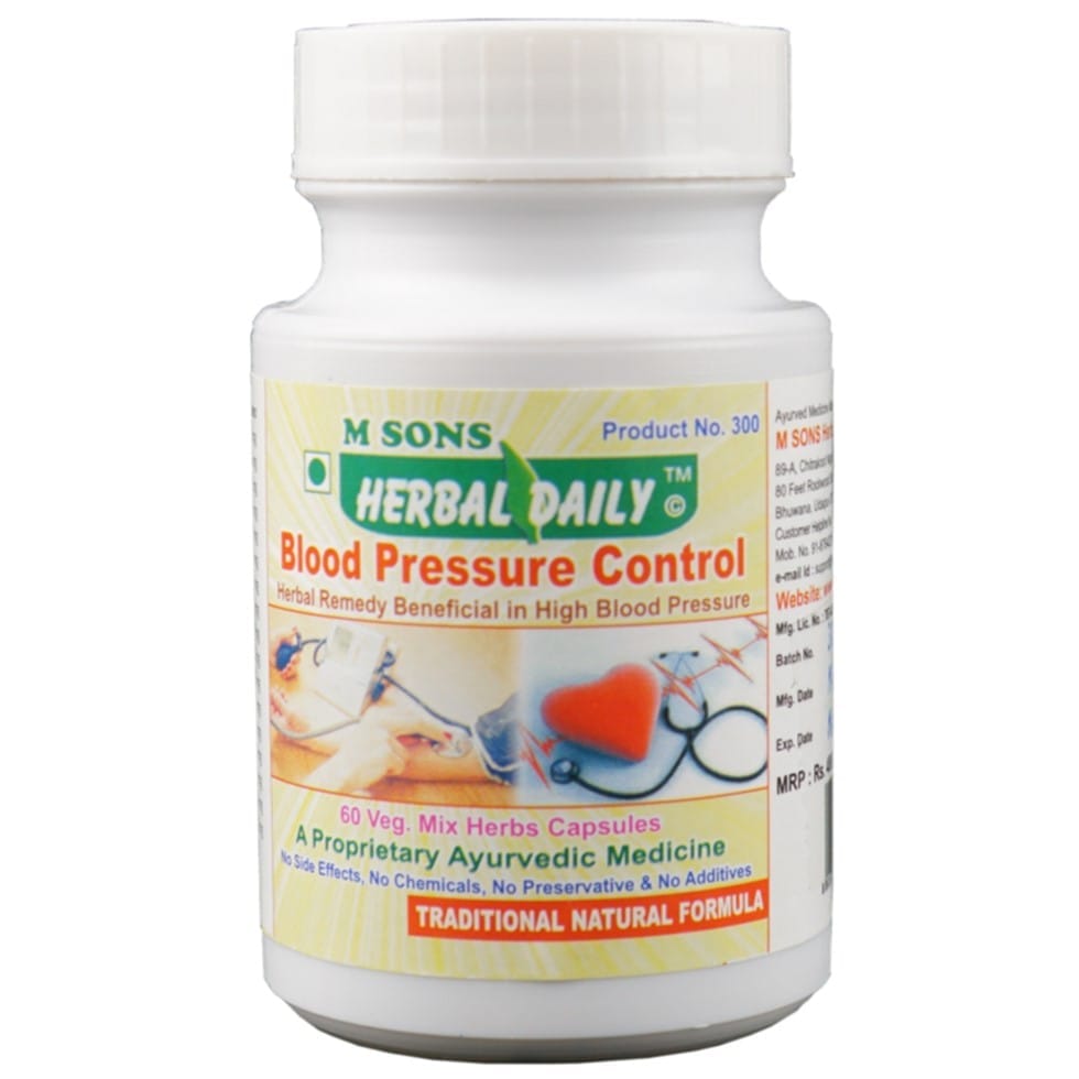 Blood Pressure Control Veg Capsule view 2