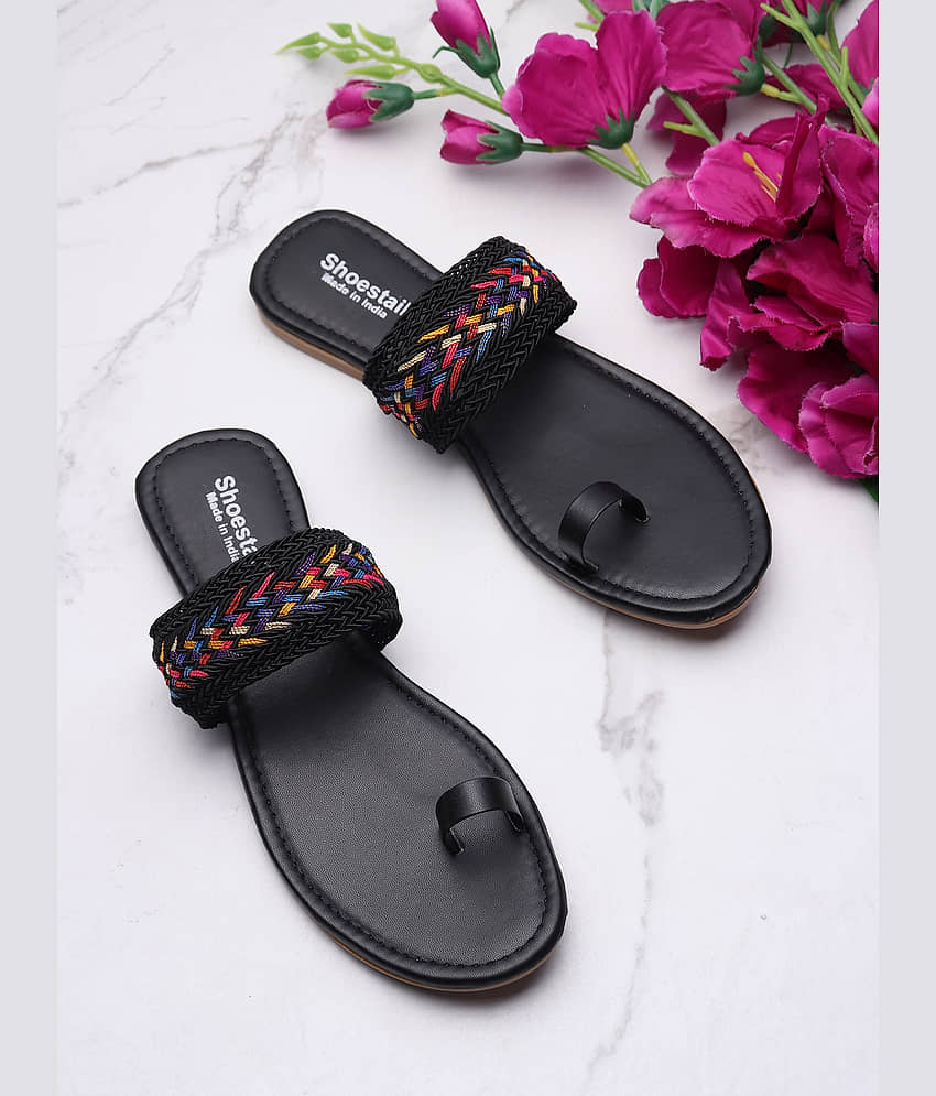 Shoestail PeachPuff Flats