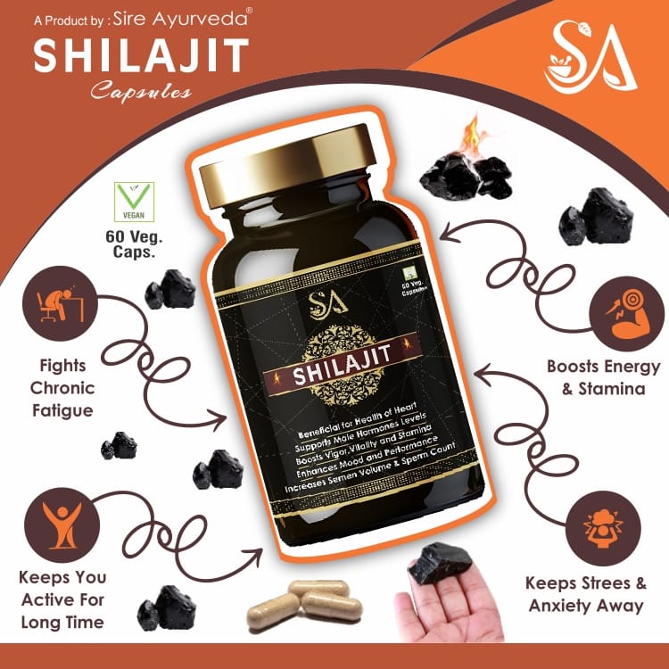 SHILAJIT(Boost Performance, Power, Stamina, Endurance, Strength and Overall Wellbeing for Men) view 2