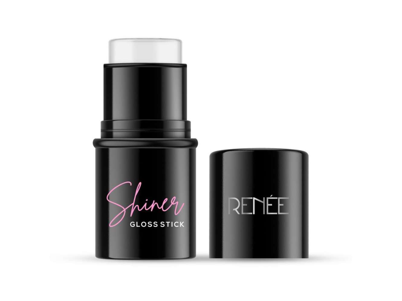 RENEE Shiner Gloss Stick, Gives Instant Glossy Shine, Hydrates & Moisturizes, Non-sticky & lightweight Formula, Offers Soft Skin, Enriched with Vitamin E, Sunflower seed oil & Coconut oil, 5 g