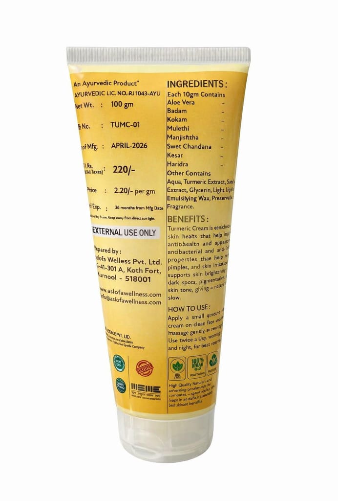 ALSOFIA HALDI CHANDAN CREAM view 2
