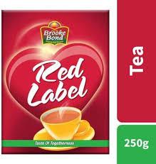 Red Label Tea, 250 G Carton