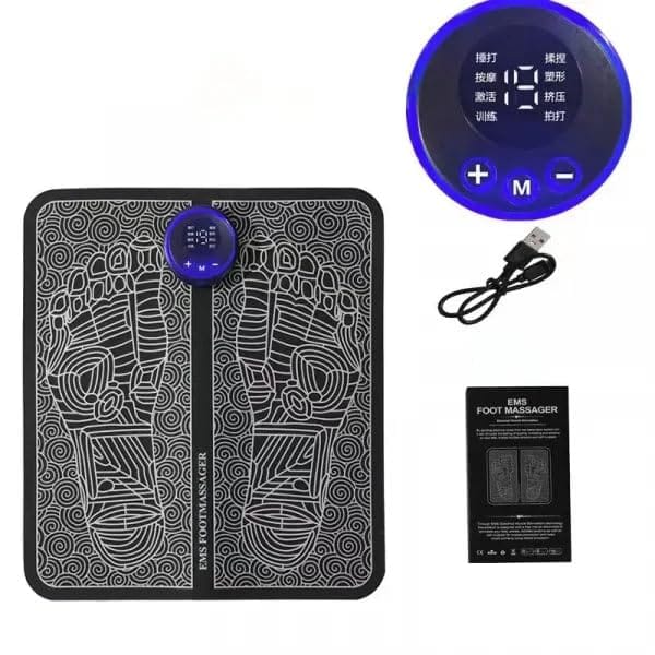 Foot Massager with Timer, Temperature Sensor and Reflexology Massage, Small Home Use