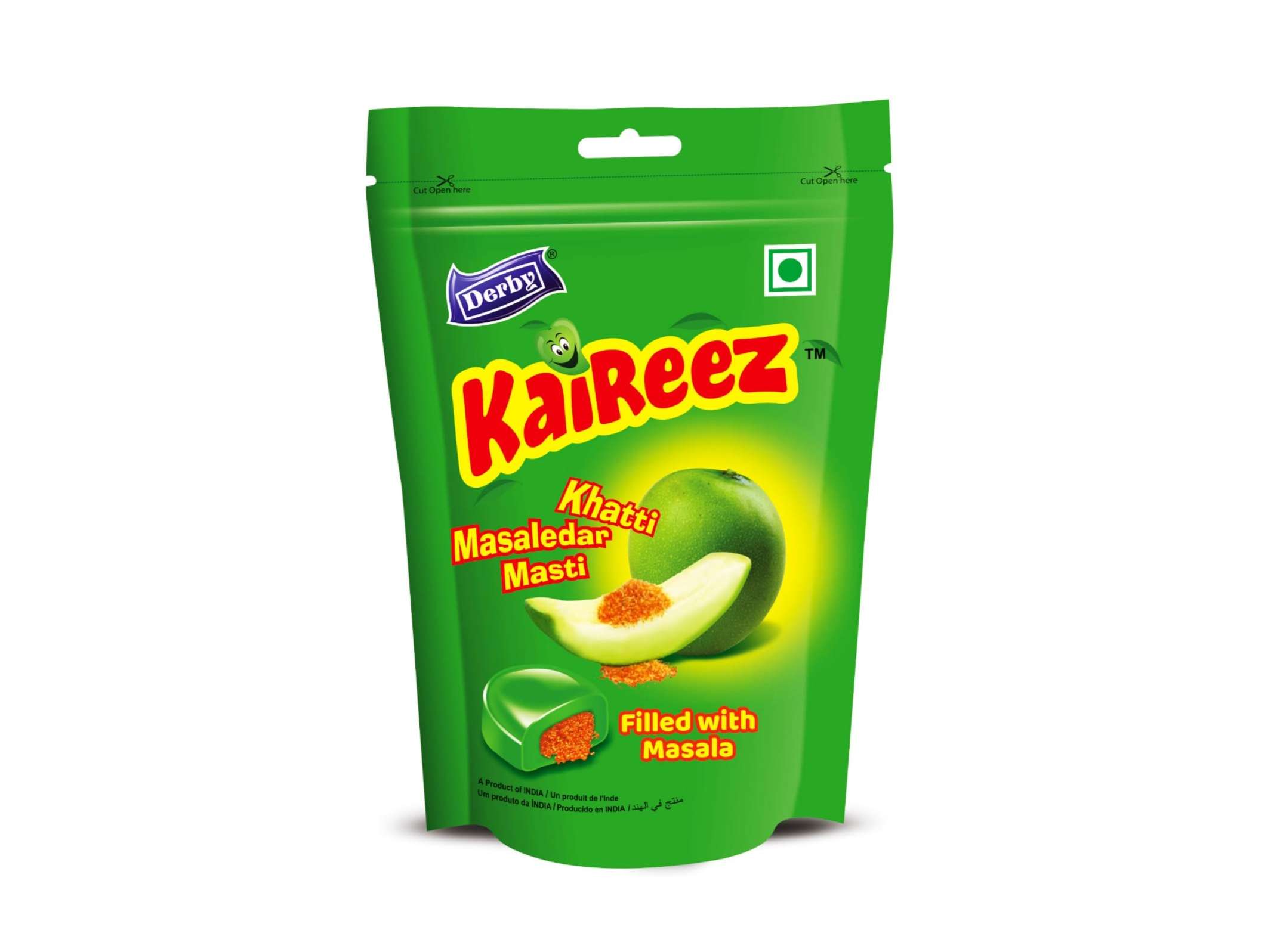 Derby Kaireez Candy Standy Pouch 50Pcs - Pack Of 12