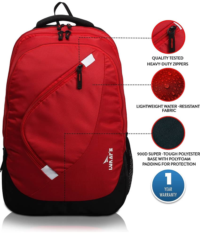 Lunar's 35 Ltrs Blue Backpack view 2