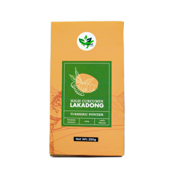 Lakadong Turmeric Powder – High Curcumin (7-12%) | GI Tagged | Pure & Natural Haldi from Meghalaya | Immunity Booster | Ayurvedic & Organic - 250 gm