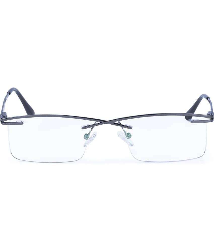 Redex Light Grey Rectangular Eyeglass Frame ( Pack of 1 )