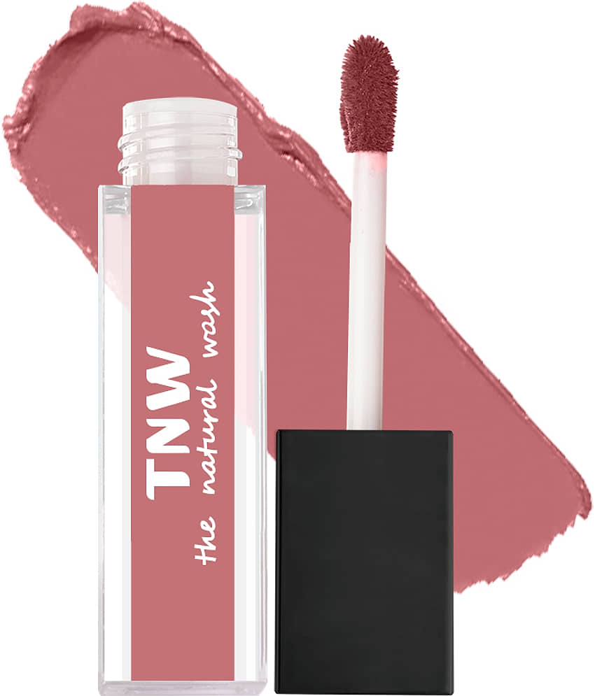 TNW - The Natural Wash Pink Matte Hydrating Liquid Lipstick ( Pack of 1 )