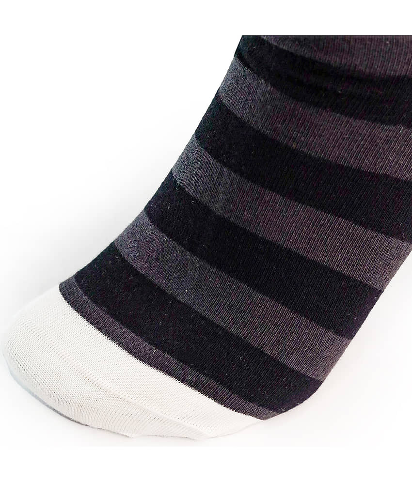 Man Arden - Dark Grey Cotton Men's Mid Length Socks ( Pack of 1 ) view 2