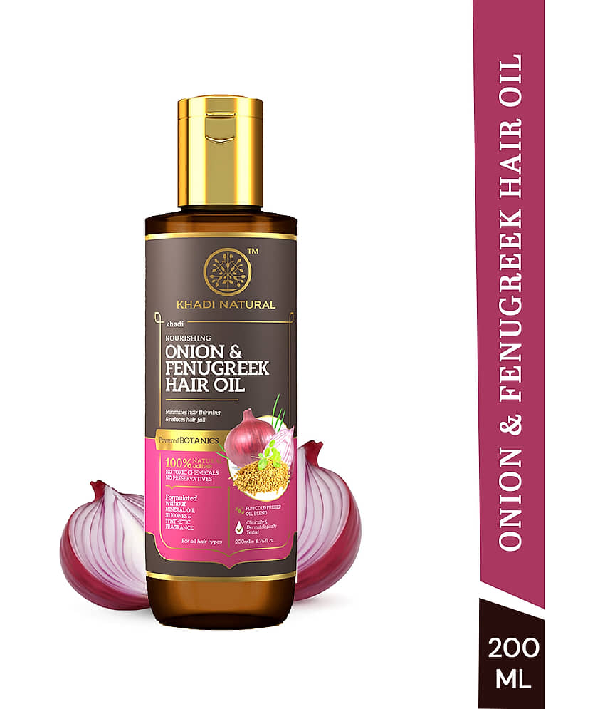khadi natural Anti Hair Fall FenugreekOil 200 ml ( Pack of 1 )