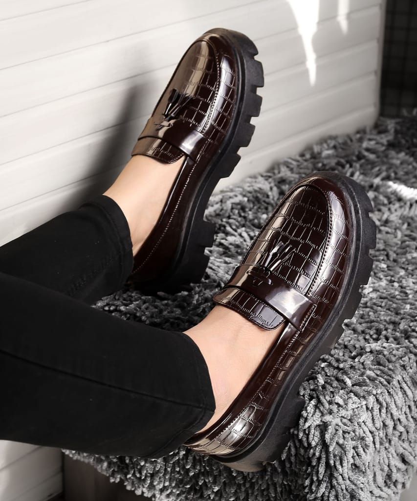 Bxxy's Faux Leather Slip-on Loafers view 2