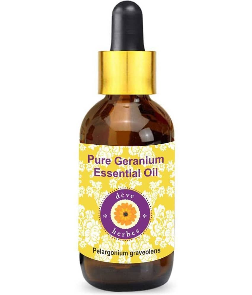 Deve Herbes Pure Geranium Essential Oil 10 ml