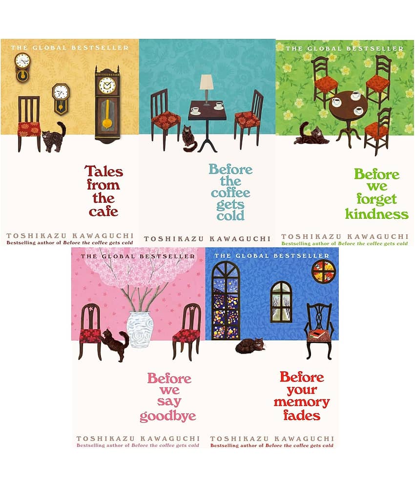 (Combo of 5) Before the Coffee Gets Cold Bookset By Toshikazu Kawaguchi
