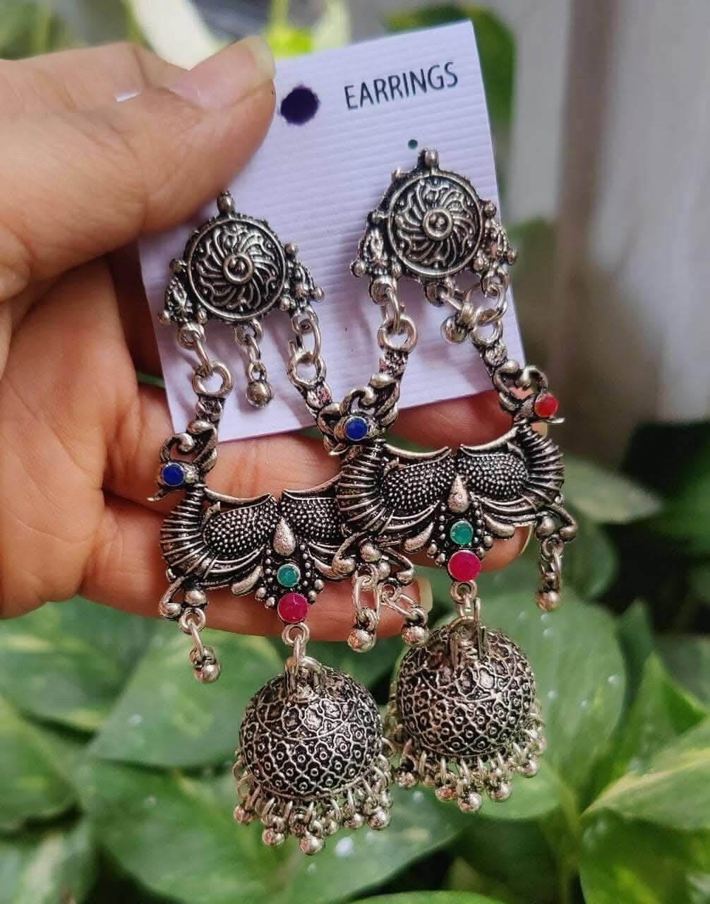 Pinapes Handcrafted Traditional Jhumka Earrings – Ethnic Jewelry for Women & Girls