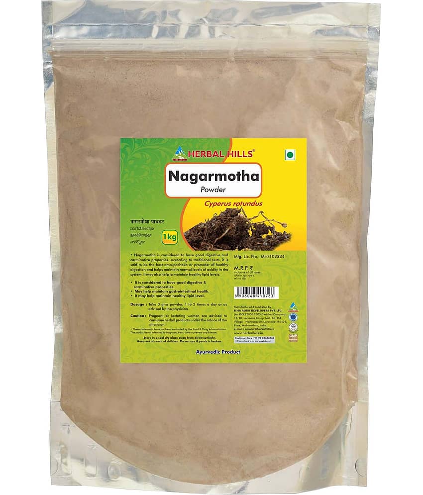 Herbal Hills Nagarmotha Powder 1 Kg Pack of 1