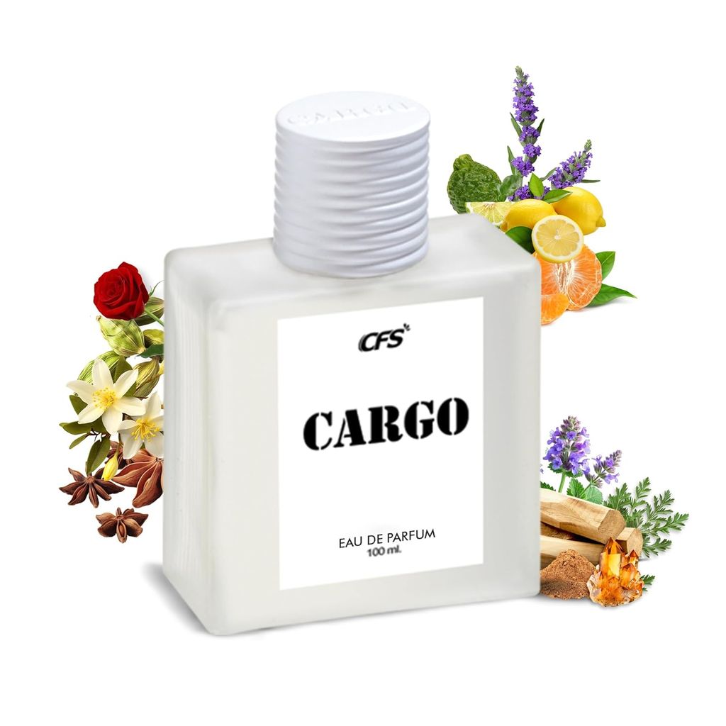 CFS Cargo White Eau De Parfum Long Lasting EDP for Men and Women 100ml | A Citurs Fresh Floral Elegance view 2