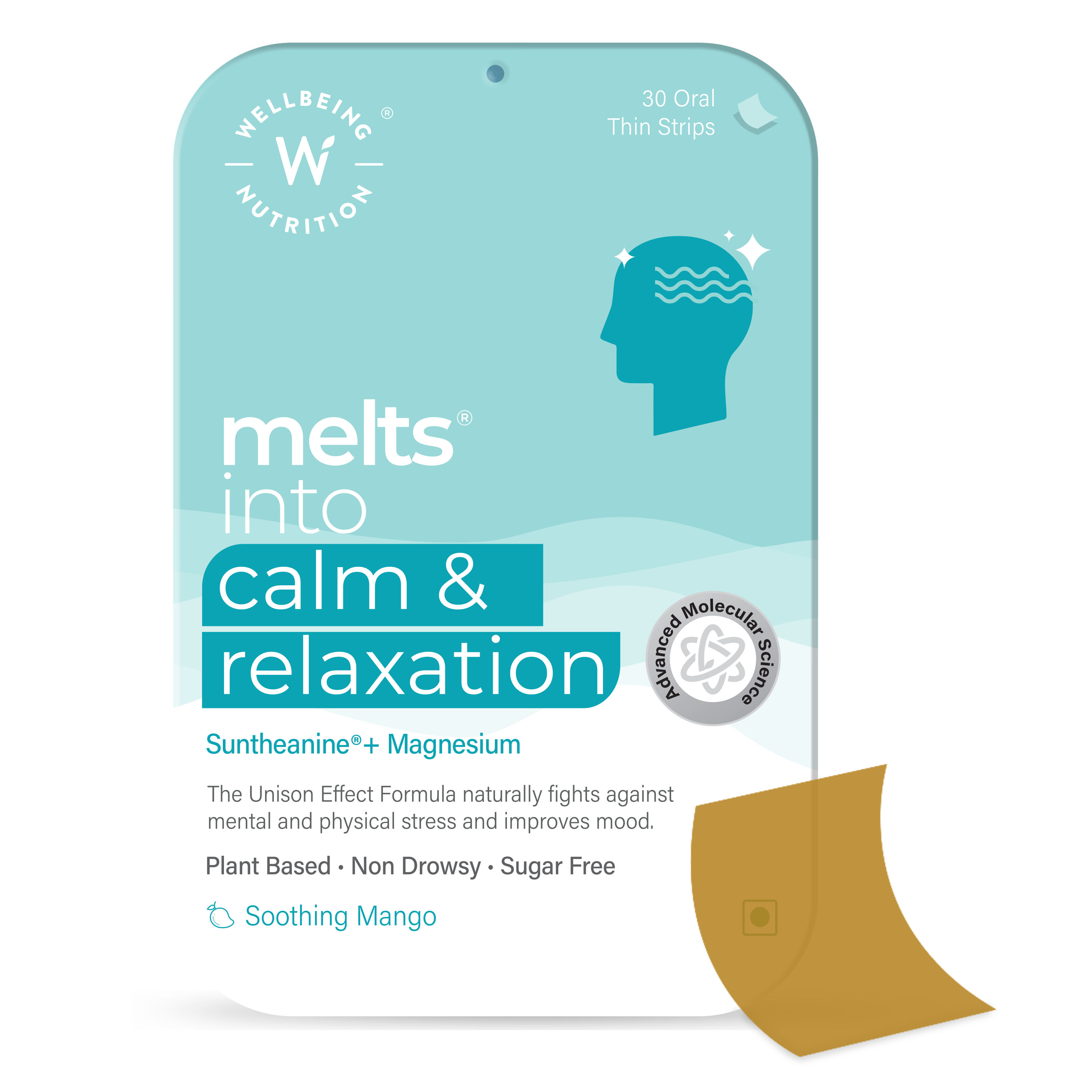 Wellbeing Nutrition Calm & Relaxation, 30 Strips