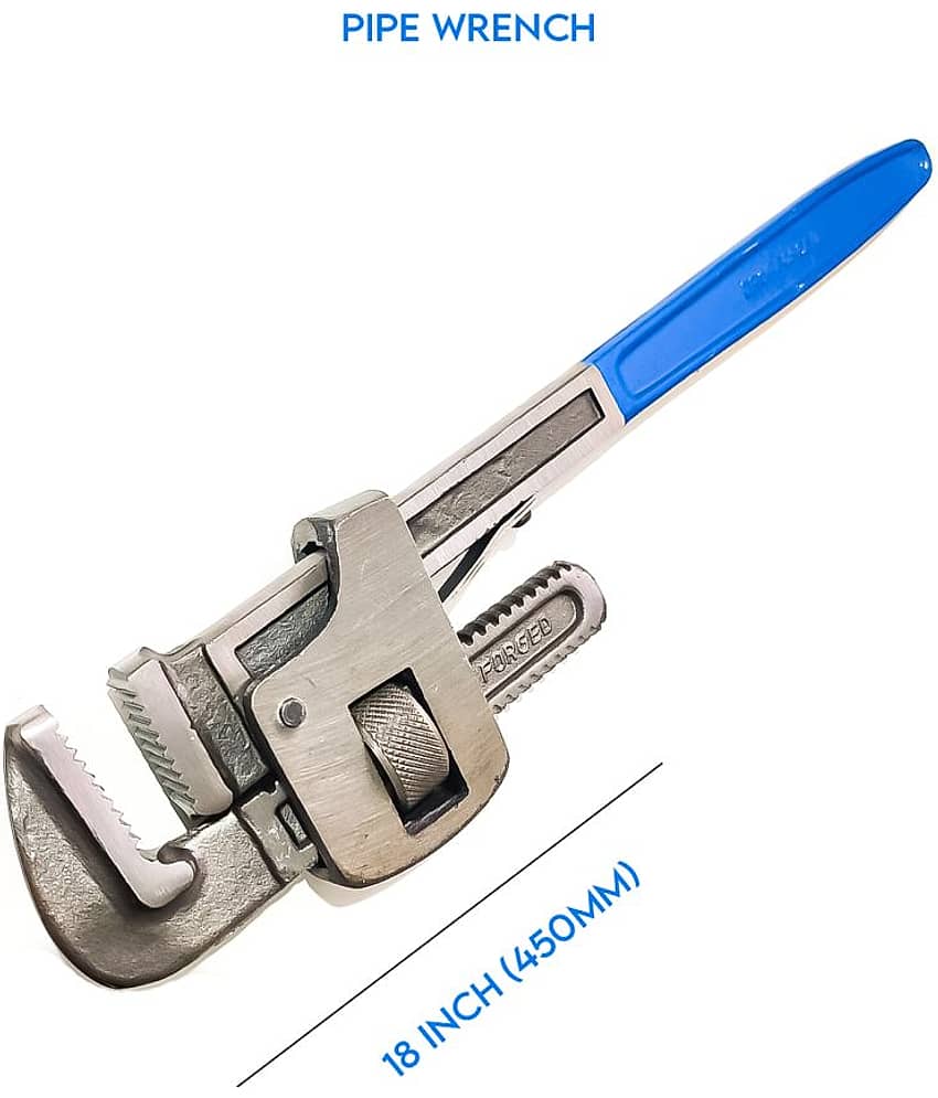 LXMI Pipe Wrench, Stilson Type Pipe Wrenches, Pipe Wrench for Plumbing (18 Inch) 1 Hand Tool